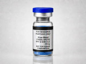 Klow Klow Blend - TB500, BPC157, KPV & GHK-Cu (80mg) Vial (Includes 3ml BAC water per vial)