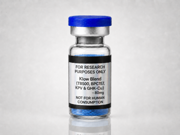 Klow Klow Blend - TB500, BPC157, KPV & GHK-Cu (80mg) Vial (Includes 3ml BAC water per vial)