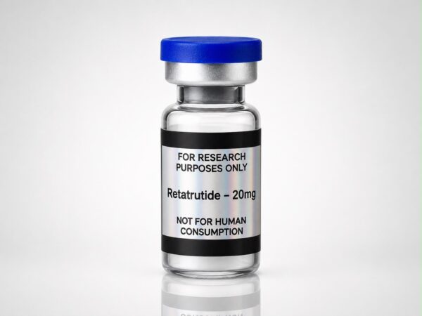 Retatrutide 20 (TEMPLATE)jpeg RT20 Retatrutide (20mg) Vial (Includes 3ml BAC water per vial)