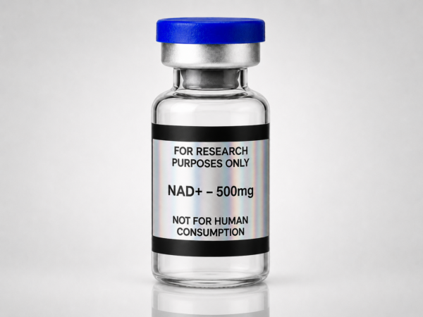 NAD+ 10ml NAD+ (500mg) Vial (Includes 3ml BAC water per vial)